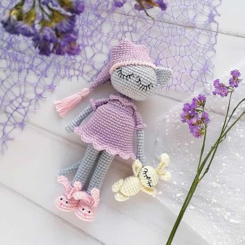 кошечка Соня крючком схема амигуруми