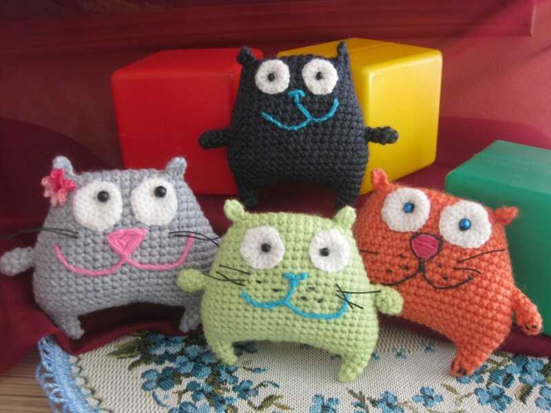 схема Кот Шлёпкин амигуруми крючком